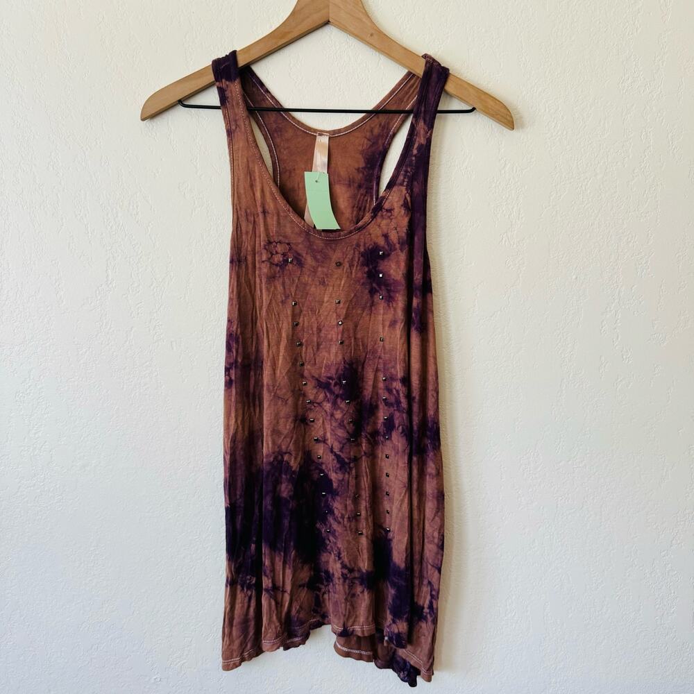 💚 Lani | tie dye pattern long tank